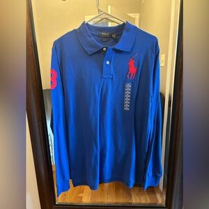 Polo Big Pony Long Sleeve Classic Fit